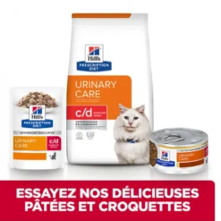 HILL'S Pet Nutrition Croquettes C/D URINARY STRESS MULTICARE POULET Chat Sac 1.5 Kg - Prescription Diet -Nourriture pour chien Soldes croquettes cd urinary stress multicare poulet chat sac 1 5 kg prescription diet 8