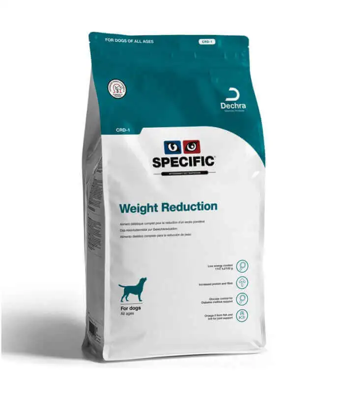 DECHRA Croquettes CRD-1 WEIGHT REDUCTION Chien Sac 1,6 Kg - Specific 3 DECHRA Croquettes CRD-1 WEIGHT REDUCTION Chien Sac 1,6 Kg - Specific