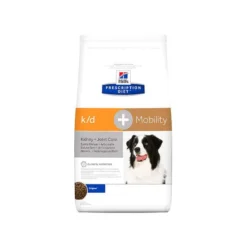 HILL'S Pet Nutrition Croquettes K/D J/D KIDNEY + MOBILITY Chien Sac 12 Kg - Prescription Diet -Nourriture pour chien Soldes croquettes kd jd kidney mobility chien sac 12 kg prescription diet 1