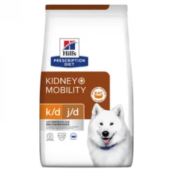 HILL'S Pet Nutrition Croquettes K/D J/D KIDNEY + MOBILITY Chien Sac 12 Kg - Prescription Diet -Nourriture pour chien Soldes croquettes kd jd kidney mobility chien sac 12 kg prescription diet 2