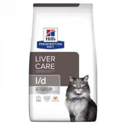 HILL'S Pet Nutrition Croquettes L/D LIVER CARE POULET Chat Sac 1.5 Kg - Prescription Diet -Nourriture pour chien Soldes croquettes ld liver care poulet chat sac 1 kg prescription diet 2