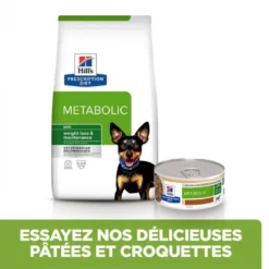HILL'S Pet Nutrition Croquettes METABOLIC MINI POULET Chien Sac 1 Kg - Prescription Diet -Nourriture pour chien Soldes croquettes metabolic mini poulet chien sac 1 kg prescription diet 6