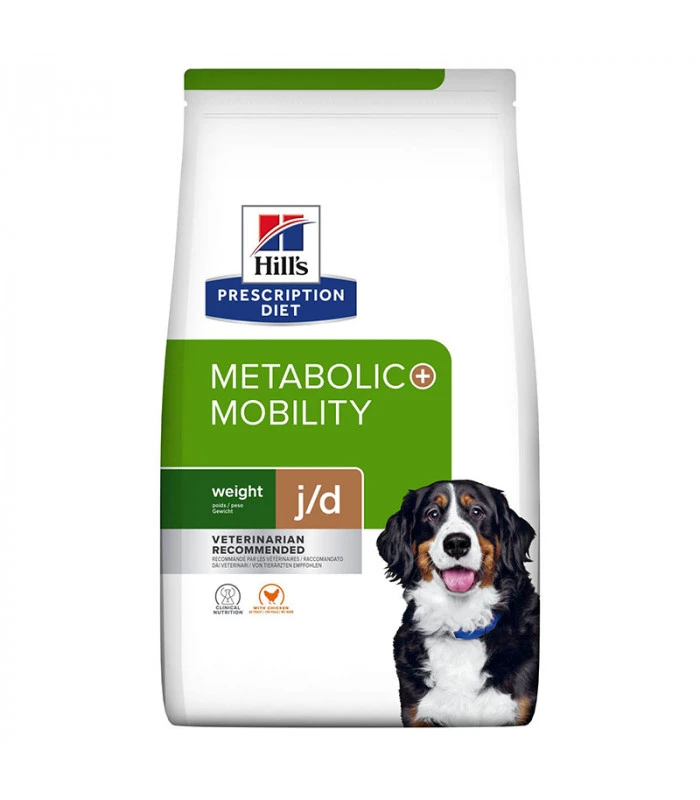 HILL'S Pet Nutrition Croquettes METABOLIC + MOBILITY POULET Chien Sac 4 Kg - Prescription Diet 5 HILL'S Pet Nutrition Croquettes METABOLIC + MOBILITY POULET Chien Sac 4 Kg - Prescription Diet – Image 3