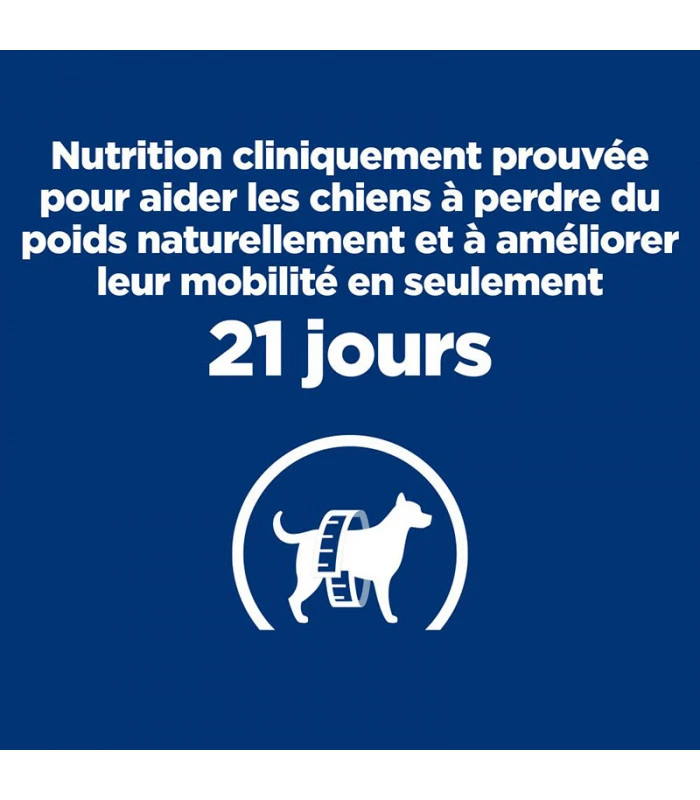 HILL'S Pet Nutrition Croquettes METABOLIC + MOBILITY POULET Chien Sac 4 Kg - Prescription Diet 6 HILL'S Pet Nutrition Croquettes METABOLIC + MOBILITY POULET Chien Sac 4 Kg - Prescription Diet – Image 4