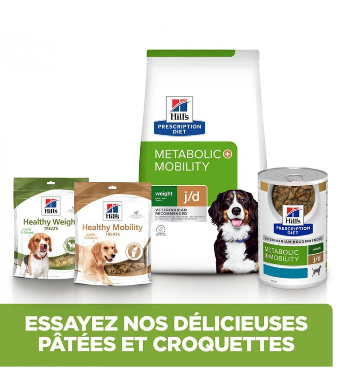 HILL'S Pet Nutrition Croquettes METABOLIC + MOBILITY POULET Chien Sac 4 Kg - Prescription Diet 7 HILL'S Pet Nutrition Croquettes METABOLIC + MOBILITY POULET Chien Sac 4 Kg - Prescription Diet – Image 5