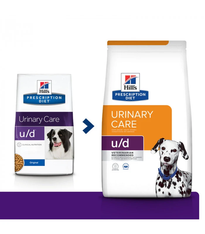 HILL'S Pet Nutrition Croquettes U/D URINARY CARE Chien Sac 5 Kg - Prescription Diet 3 HILL'S Pet Nutrition Croquettes U/D URINARY CARE Chien Sac 5 Kg - Prescription Diet