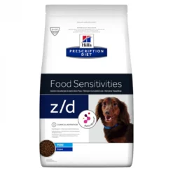 HILL'S Pet Nutrition Croquettes Z/D FOOD SENSITIES MINI Chien Sac 1 Kg - Prescription Diet -Nourriture pour chien Soldes croquettes zd food sensities mini chien sac 1 kg prescription diet 1