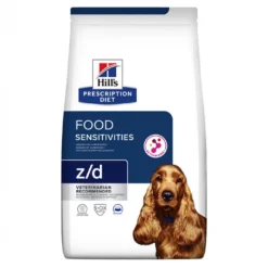 HILL'S Pet Nutrition Croquettes Z/D FOOD SENSITIVITIES Chien Sac 8 Kg - Prescription Diet -Nourriture pour chien Soldes croquettes zd food sensitivities chien sac 8 kg prescription diet 2
