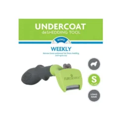 FURMINATOR Outil Anti-mue DESHEDDING SMALL POILS LONGS Chien -Nourriture pour chien Soldes outil anti mue deshedding thickbox poils longs chien 3