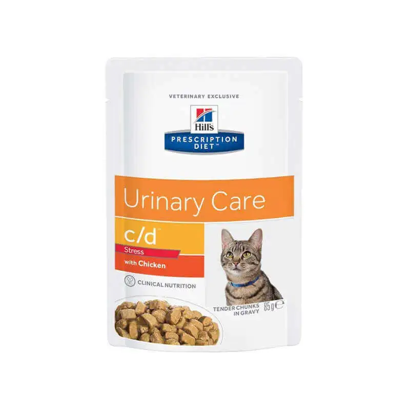 HILL'S Pet Nutrition Pâtée C/D URINARY STRESS MULTICARE POULET Chat 12x85g - Prescription Diet 4 HILL'S Pet Nutrition Pâtée C/D URINARY STRESS MULTICARE POULET Chat 12x85g - Prescription Diet – Image 2