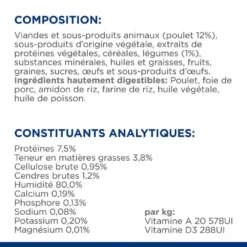 HILL'S Pet Nutrition Pâtée GASTROINTESTINAL BIOME MIJOTE POULET & LEGUMES Chat 24x82g - Prescription Diet -Nourriture pour chien Soldes patee gastrointestinal biome mijote poulet legumes chat 24x82g prescription diet 9