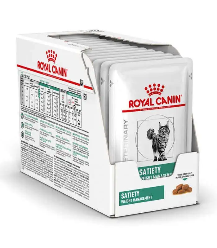 ROYAL CANIN Pâtée SATIETY Chat 12x85g - Veterinary Health Nutrition 3 ROYAL CANIN Pâtée SATIETY Chat 12x85g - Veterinary Health Nutrition